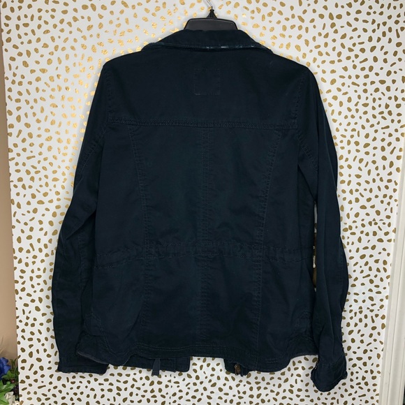 Abercrombie & Fitch field jacket navy blue large - Picture 9 of 14